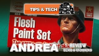 ANDREA FLESH PAINT SET (ACS-01) REVIEW