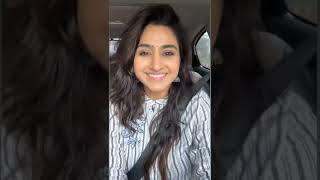 Varshini Sounderjan Sending Lots of Love and Kisses to her Fans New Video