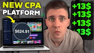 New CPA Platform Paying $13 Every 30 minutes FOR FREE ($624/Day)