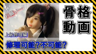 【ラブドール】骨格ってどんなの？ 上級修理編 ～私も可愛いポーズで愛されたいな～