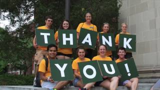 Marywood Students Give Thanks