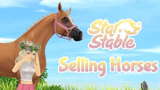 STAR STABLE SELLING MY HORSES || ft Kweesy, Flickers, Katey | Pinehaven