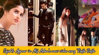 Rafta Rafta Atif Aslam Song featuring Sajal Ali Bts ~ Behind the scenes