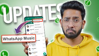 WhatsApp ൽ ഇനി പാട്ട് പാടാം | Latest WhatsApp Features