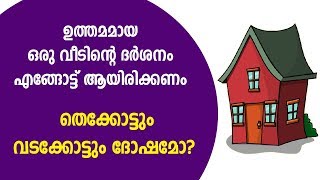 ഉത്തമമായ ഒരു വീടിന്റെ ദർശനം എങ്ങോട്ട് ആയിരിക്കണം | Vastu Malayalam | 9446141155