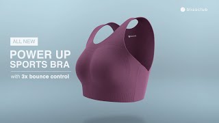 The only Sports Bra you'll ever need | The Power Up Sport Bra by Blissclub