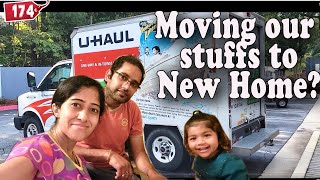 Moving| UHaul |#jiasasyasiri #USAVlogs @AmericaloBangaaruBomma