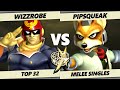 GOML X - Wizzrobe (Captain Falcon) Vs. Pipsqueak (Fox) Smash Melee - SSBM