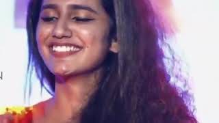 Priya prakash Varrier Live stage video
