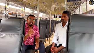 Apsrtc Ongole to markapuram express bus preparation working in Vijayawada Sony sound systems