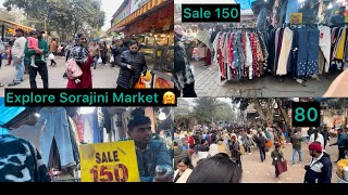 Explore Sorajini Nagar Market || 🤗♥️ Sale sale sale ||  #delhi @Khushbu_vlogs