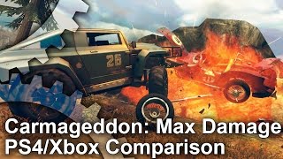 Carmageddon: Max Damage PS4/XO Comparison and Gameplay Frame-Rate Test