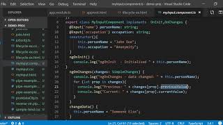 Angular 7 - Lifecycle Events