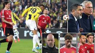 Mourinho Sent Off As Man Utd Held In Turkey! | Disappointing! | Analysis Fenerbahçe vs Man United #3