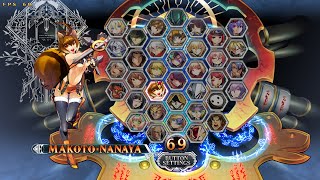 BBCF2 Makoto Nanaya (JoshuaVv) Gameplay 10/24