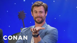 Chris Hemsworth Chose Not To Be In “Captain America: Civil War" | CONAN on TBS