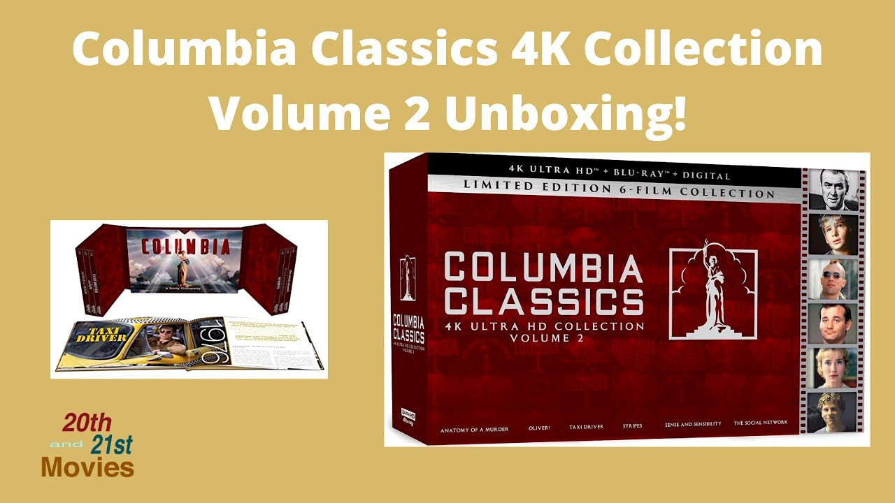 Columbia Classics 4K Collection Volume 2 Unboxing! - YouTube