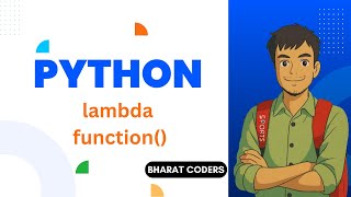 Lambda Function In Python Explained with real life examples in details @bharatcoders