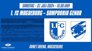 Testspiel: 1. FC Magdeburg - Sampdoria Genua 2:4 (2:1)