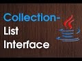 List interface in java