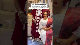 King Wasiu Ayinde Marshal's Grand Celebration: First Anniversary with Emmanuella Ropo  #floreyworld