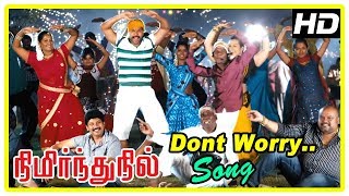 Dont Worry Song | Nimirnthu Nil Movie Scenes | Look alike of Jayam Ravi visits Chennai