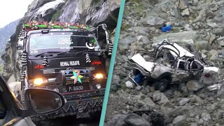 The Karakoram Death Road 1000 Lives Take | Karakoram Death Road