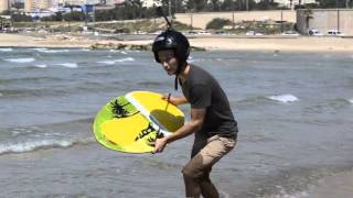 GoPro 4 Black : DIY 360° Head Mount - Test on SKIMBoard