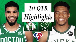 Boston Celtics vs Milwaukee BUCKS Full GAME 2 1st Qrt Highlights NBA Highlight PLAYOFFS