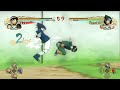 naruto ultimate ninja strom 1 @animatedstory u4v rock lee vs sasuke fight