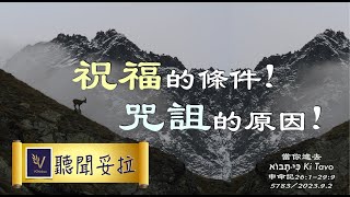 如何被祝福追隨，而不是被咒詛追趕？【VOY聽聞妥拉 】 | כִּי-תָבוֹא | Ki Tavo| 當你進去 (5783/2023.9.2)