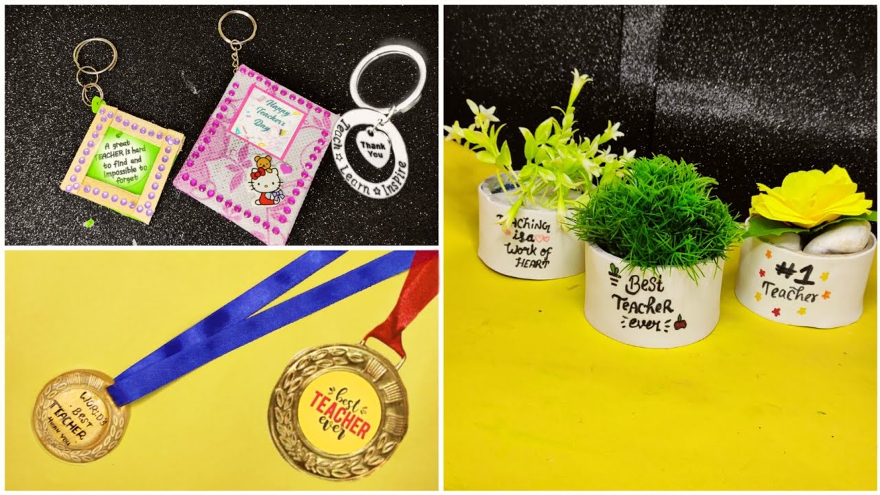 Diy 3 Easy Teacher S Day Gift Idea Teacher S Day Craft Youtube