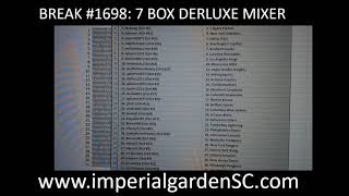 Break #1698: 7 Box Mixer (2x DerLuxe Black Box, Black DIamond, Fleer Showcase, ARTY Series 2