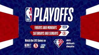 NBA Playoffs on One Sports and TV5