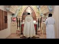 live holy mass fr.thomas pramod oic st.jerome malankara catholic church nedumangadu