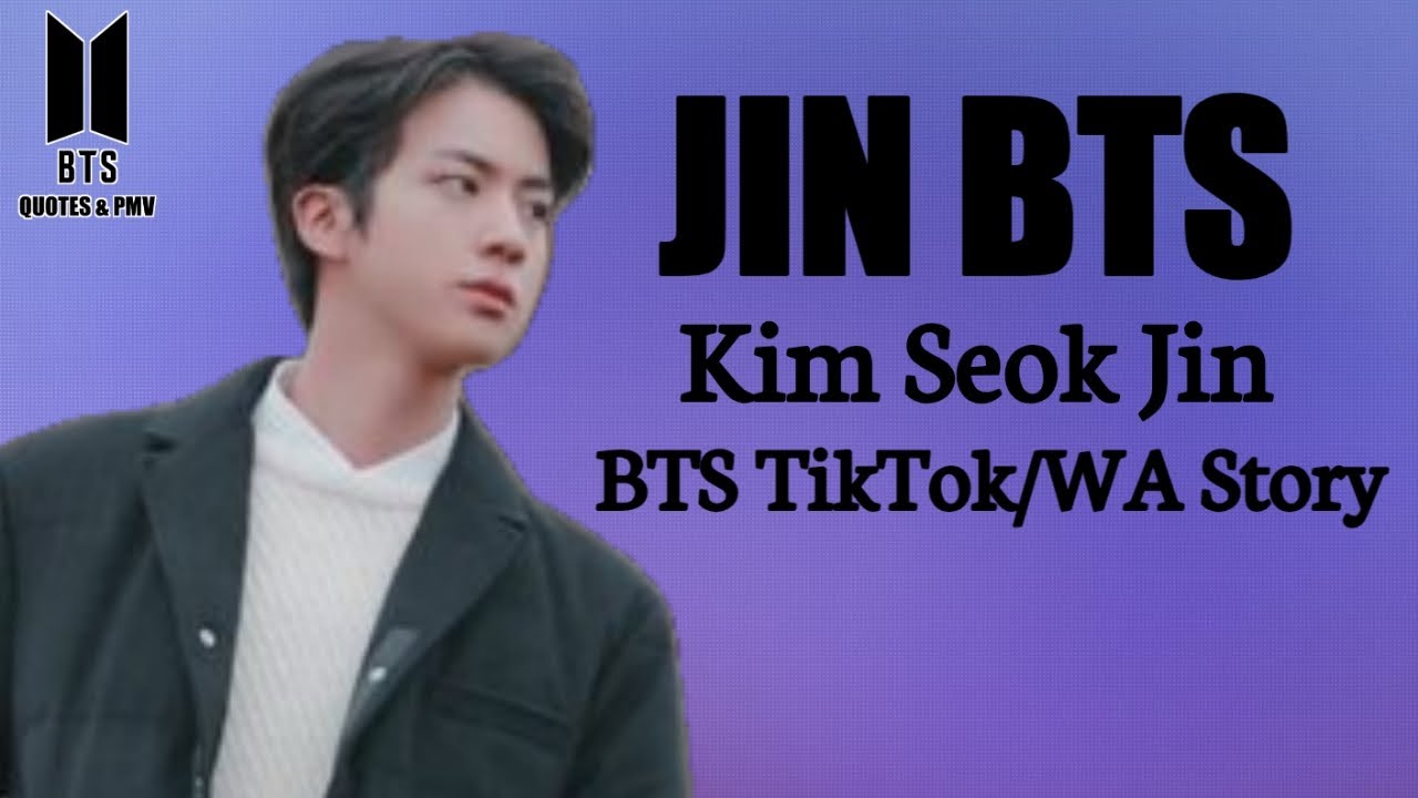 Bangtan TikTok | TikTok BTS | Jin BTS | Kim Seok Jin 김석진 | Welot Welot ...