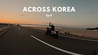 Motorcycle Ride Across South Korea in 8 days - EP9(from Gimhae to Busan and Pohang)