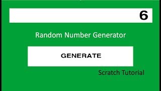 Scratch Tutorial/Simple Random Number Generator used in Daily Life