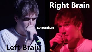 Left Brain, Right Brain w/ Lyrics - Bo Burnham - what
