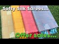 Softy Silk Sarees #saree #elampillaisareesmanufacturers