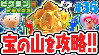 史上最多の宝を発見!!すべて運びきれるか!?デラックスな最速実況Part36【ピクミン3 デラックス】