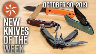 New Knives for the Week of October 30th 2019 Just In at KnifeCenter.com