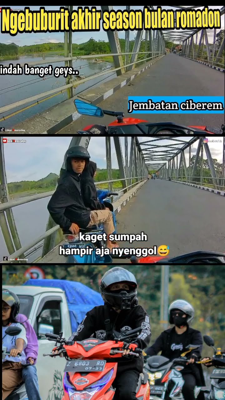 Hampir Nyenggol Orang😱#deninmotovlog #shortvideo #story #hampircrash ...