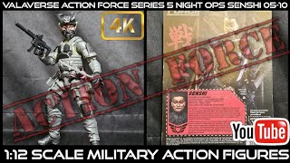 Valaverse Action Force Series 5 Night Ops Senshi 05-10 BBTS Exclusive #valaverse #actionforce