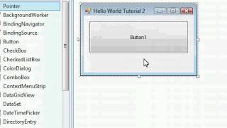 Visual Basic 2008 Express Edition - Basic Tutorial - Hello World - Number 2