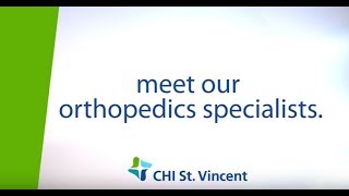 Meet the Orthopedic Specialists, CHI St. Vincent Hot Springs - :30 promo