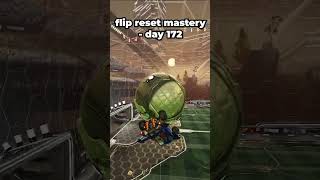 mastering flip reset (day172)#shorts #rocketleague #clips #rocketleagueclips #rocketleaguehighlights