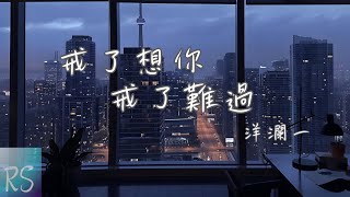 戒了想你戒了難過 - 洋瀾一【我戒了回憶戒了想你戒了難過 戒了所有對你的執著】(動態歌詞)