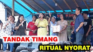 Ernatalia - Tandak Timang - Acara Ritual Nyorat Alm. Indu Jina Kuluk Habuhus - Lagu Dayak Karungut