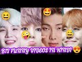 BTS😂 Funny Hindi Dubbed Tik-Tok Videos. Can't stop your Laughing🤣 ||By BTS BUTTER 😘|| #shorts